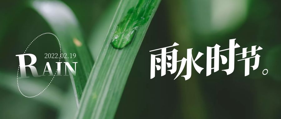 雨水 ▎每一滴，都在孕育一場成長和豐收